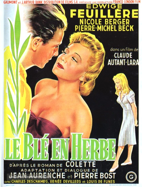 Bl&egrave; en herbe, Le - Belgian Movie Poster