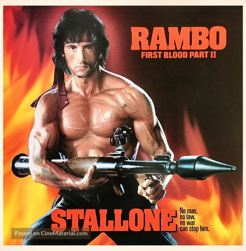 Rambo: First Blood Part II - Movie Cover