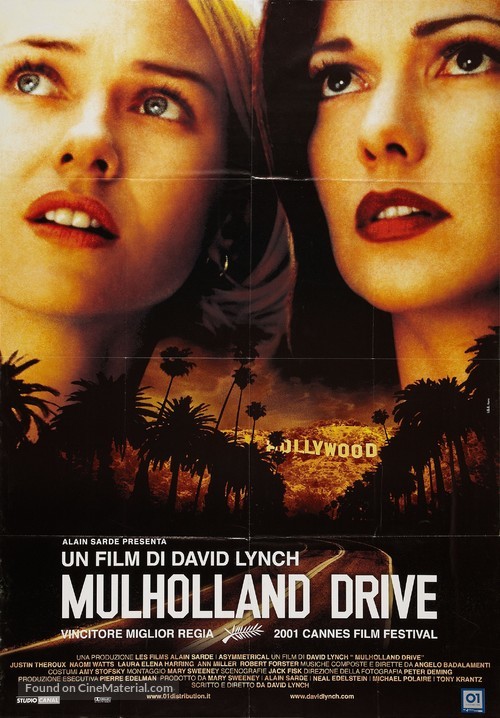 Mulholland Dr. - Italian Movie Poster