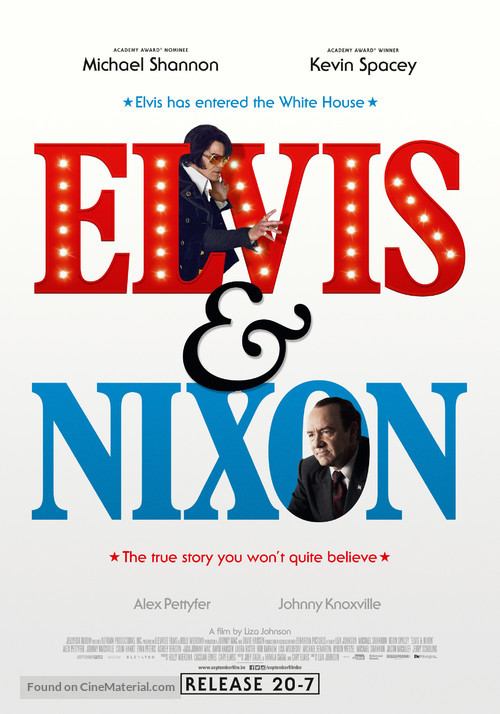 Elvis &amp; Nixon - Belgian Movie Poster