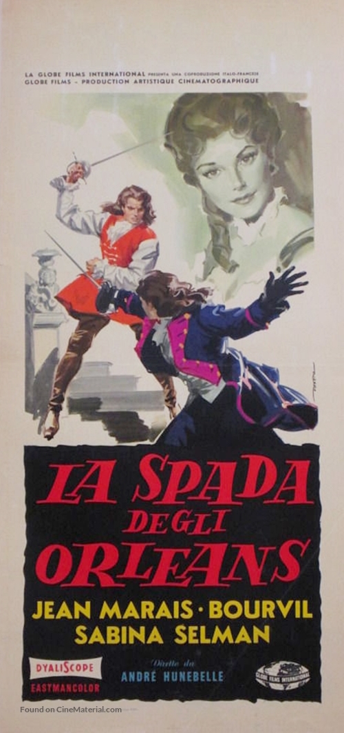 Bossu, Le - Italian Movie Poster