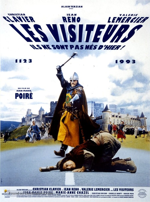 Les visiteurs - French Movie Poster