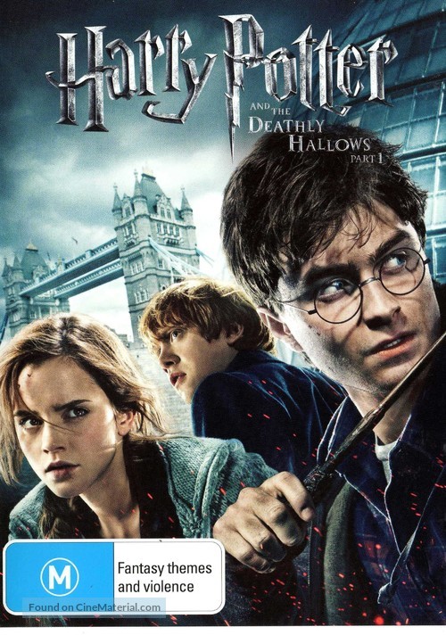 Harry Potter and the Deathly Hallows - Part 1 - Australian Movie Cover