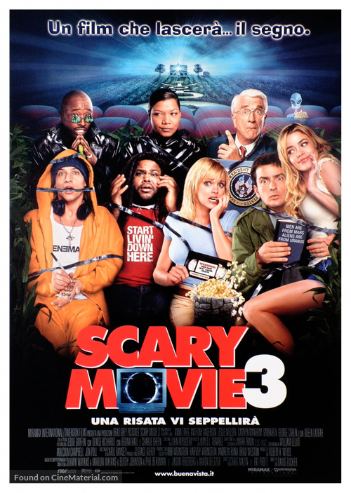 Scary Movie 3 - Italian Movie Poster