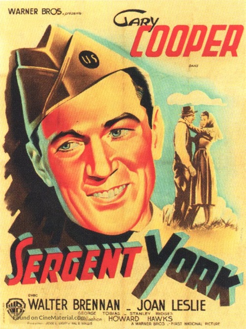 Sergeant York - French Movie Poster