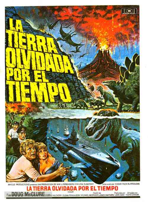 The Land That Time Forgot - Spanish Movie Poster