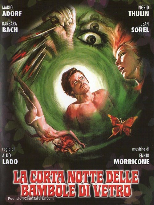 La corta notte delle bambole di vetro - Italian DVD movie cover