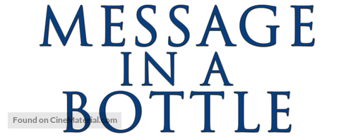 Message in a Bottle - Logo