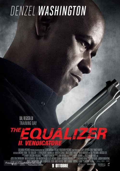 The Equalizer - Italian Movie Poster