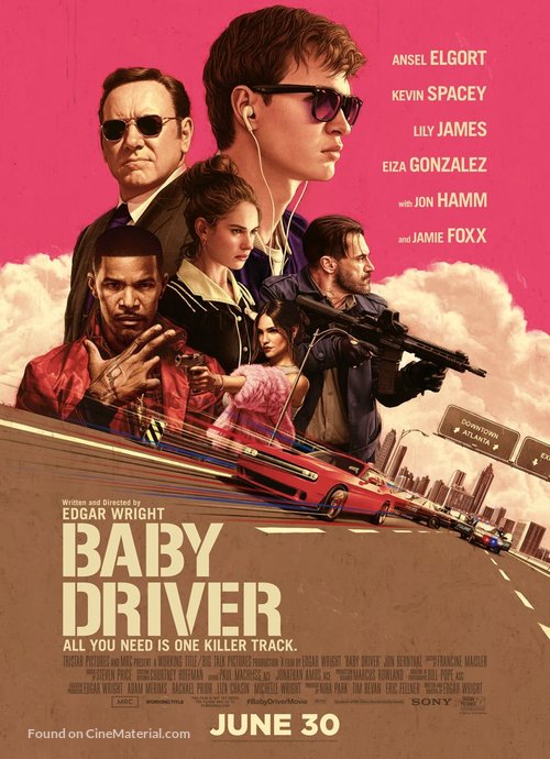 Baby Driver - Indian Movie Poster