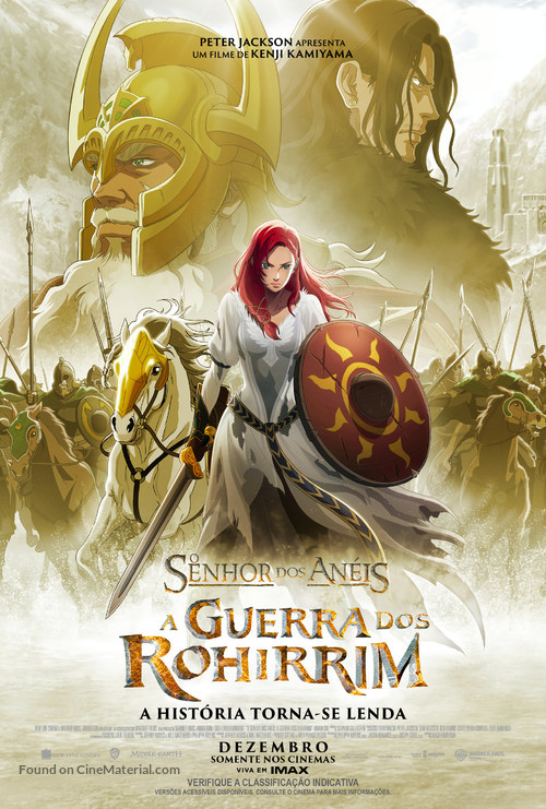 The Lord of the Rings: The War of the Rohirrim - Brazilian Movie Poster