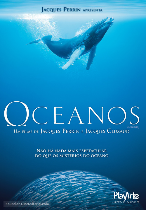 Oc&eacute;ans - Brazilian DVD movie cover