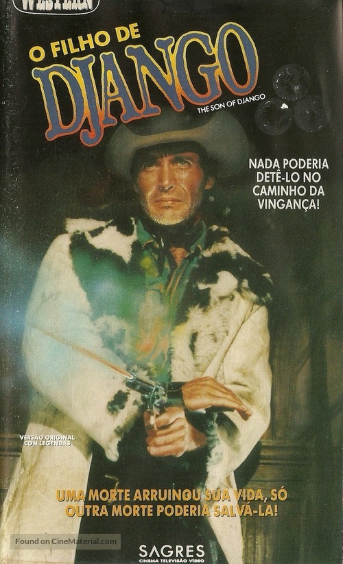 Il figlio di Django - Brazilian VHS movie cover