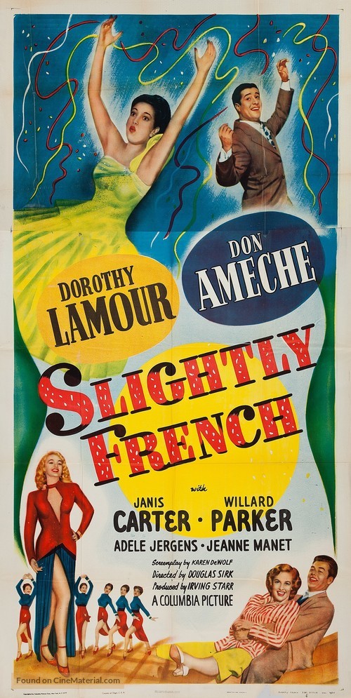 Slightly French - Movie Poster