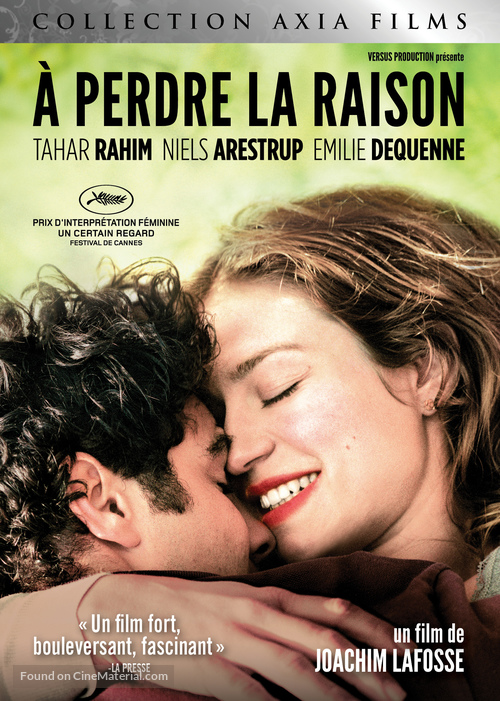 A perdre la raison - Canadian DVD movie cover