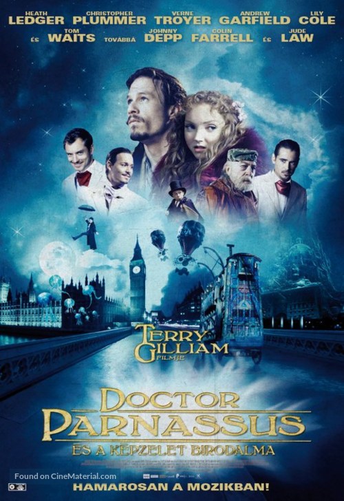 The Imaginarium of Doctor Parnassus - Hungarian Movie Poster