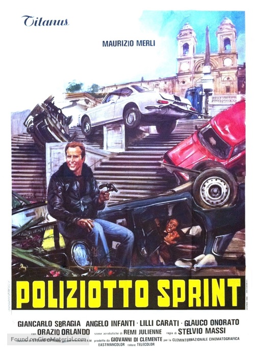 Poliziotto sprint - Italian Movie Poster