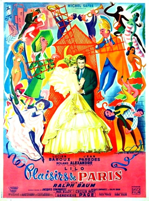 Plaisirs de Paris - French Movie Poster