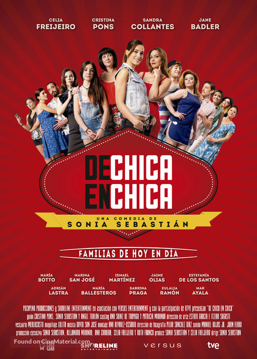 De chica en chica - Spanish Movie Poster