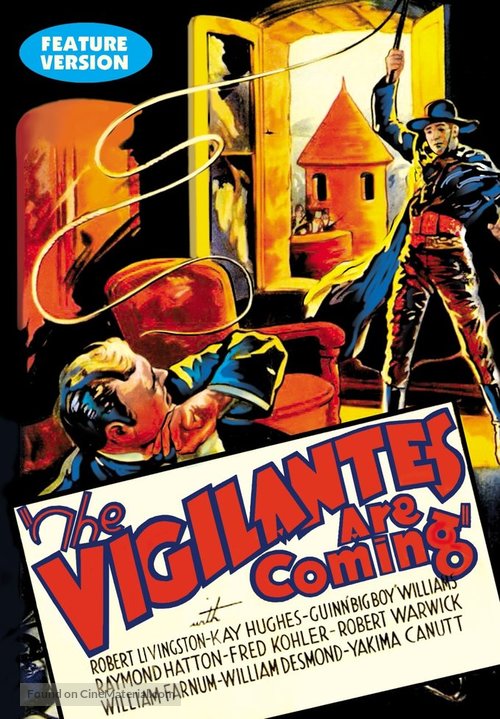 The Vigilantes Are Coming - DVD movie cover
