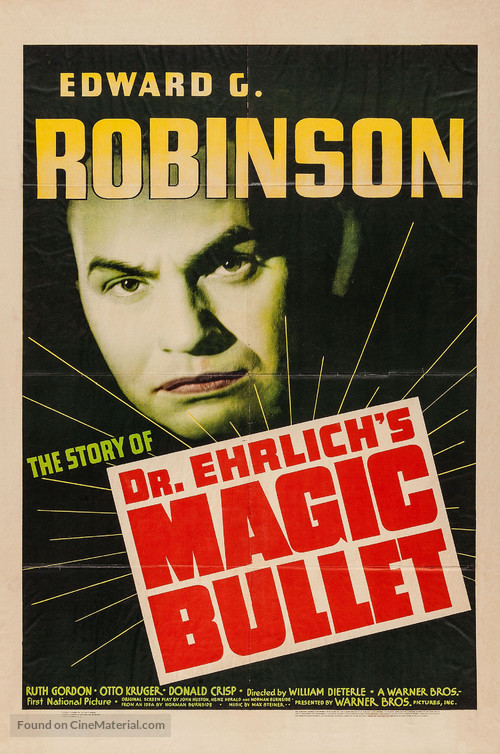 Dr. Ehrlich&#039;s Magic Bullet - Movie Poster