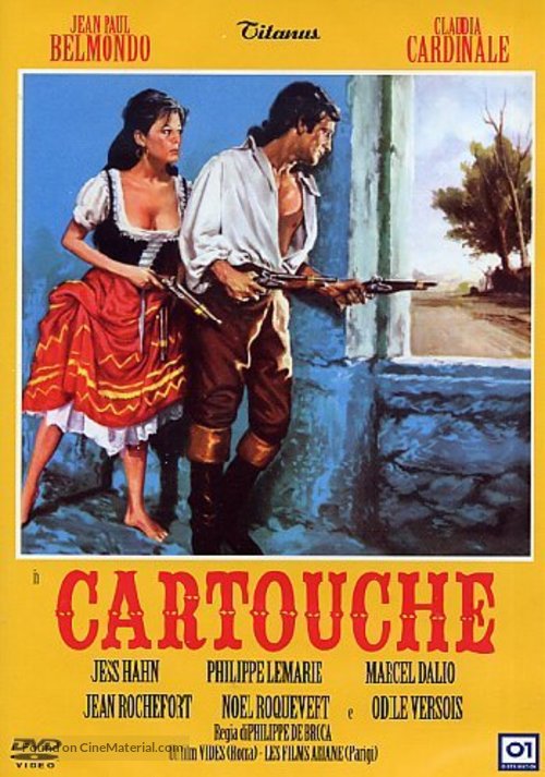 Cartouche - Italian DVD movie cover