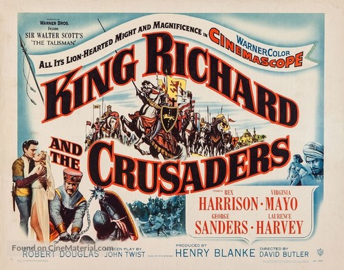 King Richard and the Crusaders - Movie Poster