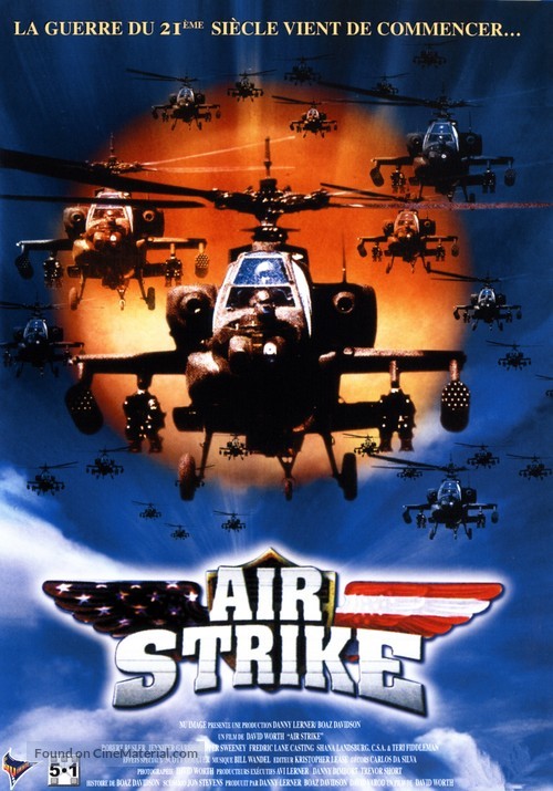 Air Strike - French DVD movie cover