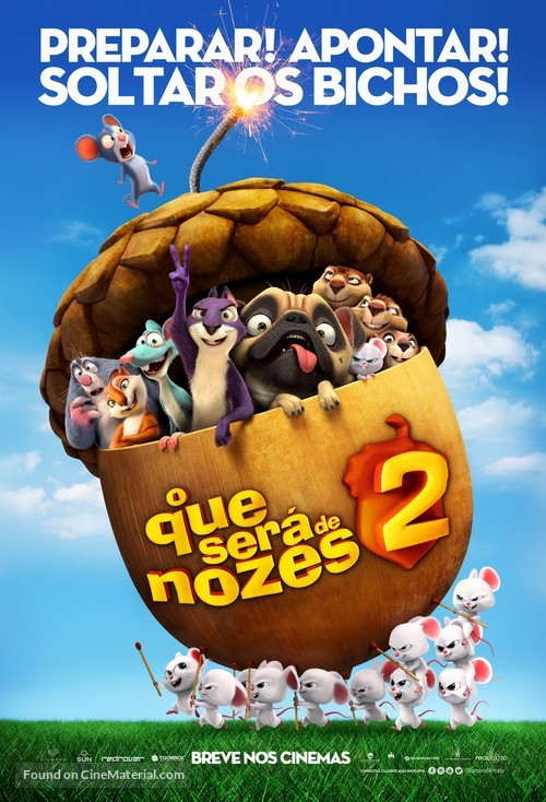 The Nut Job 2 - Brazilian Movie Poster