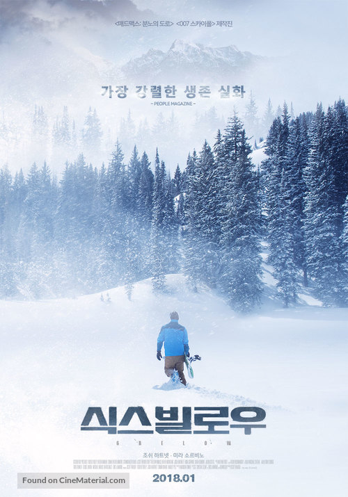 6 Below: Miracle on the Mountain - South Korean Movie Poster