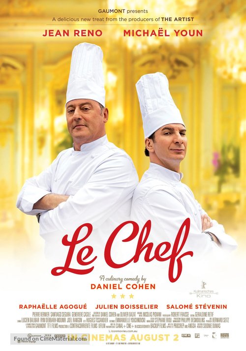 Comme un chef - New Zealand Movie Poster