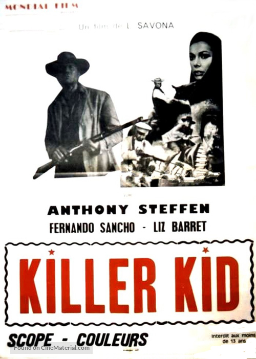 Killer Kid - French Movie Poster