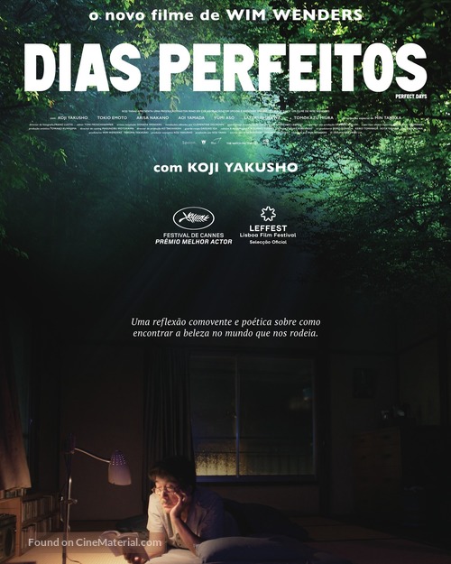 Perfect Days - Portuguese Movie Poster