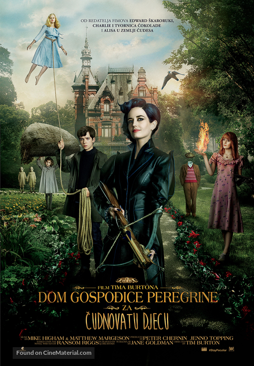 Miss Peregrine&#039;s Home for Peculiar Children - Croatian Movie Poster