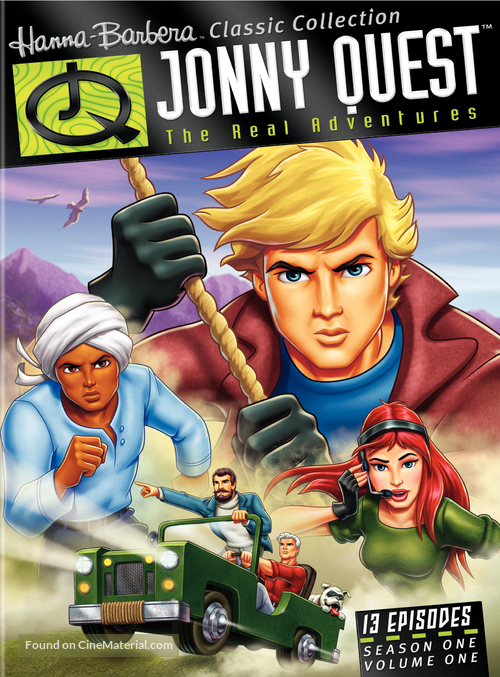 &quot;The Real Adventures of Jonny Quest&quot; - DVD movie cover
