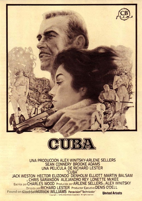 Cuba - Spanish Movie Poster