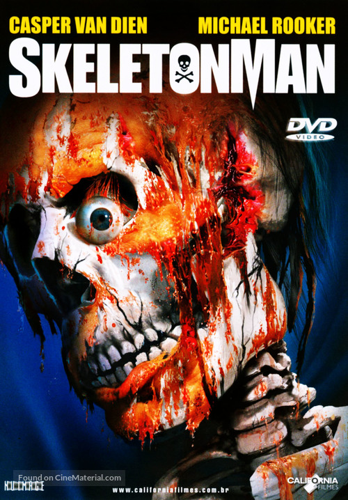 Skeleton Man - Brazilian DVD movie cover