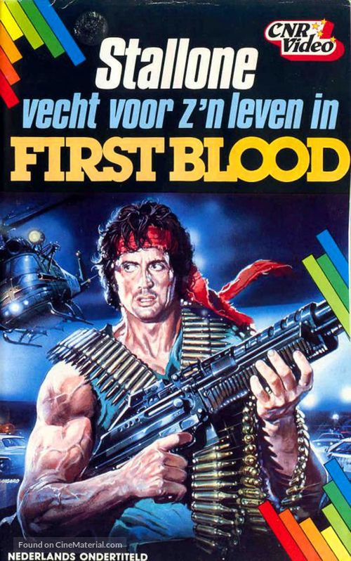 First Blood - Dutch Movie Cover