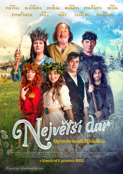 Nejvets&iacute; dar - Czech Movie Poster