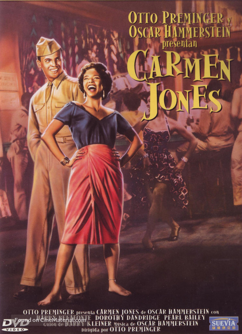 Carmen Jones - Spanish Movie Cover
