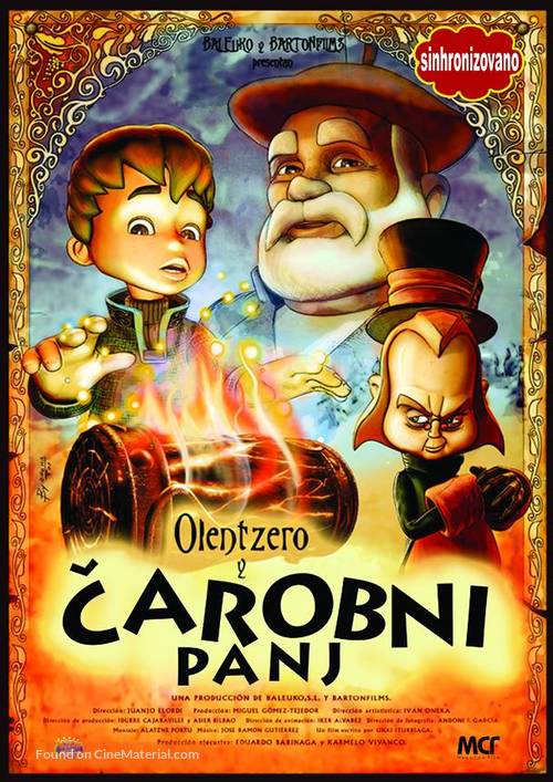 Olentzero y el tronco m&aacute;gico - Serbian Movie Poster
