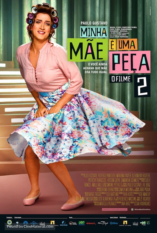 Minha M&atilde;e &eacute; uma Pe&ccedil;a 2: O Filme - Brazilian Movie Poster