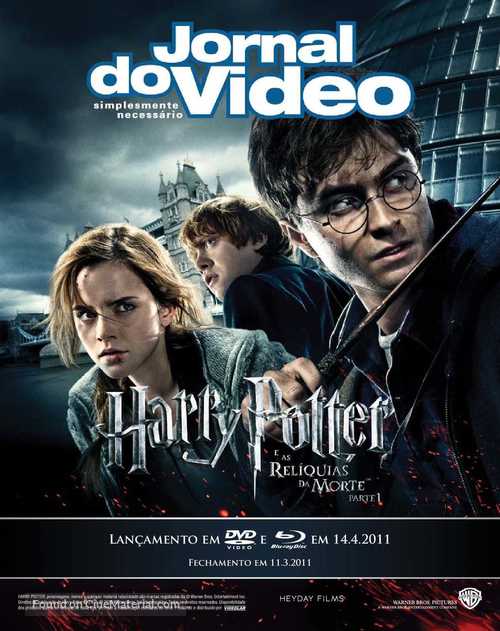 Harry Potter and the Deathly Hallows - Part 1 - Brazilian poster