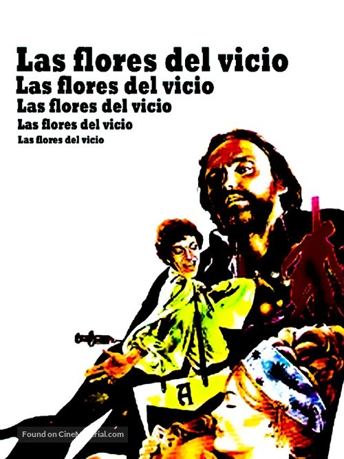Las flores del vicio - Spanish Movie Poster