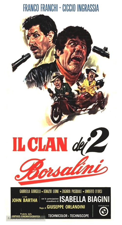 Il clan dei due borsalini - Italian Movie Poster