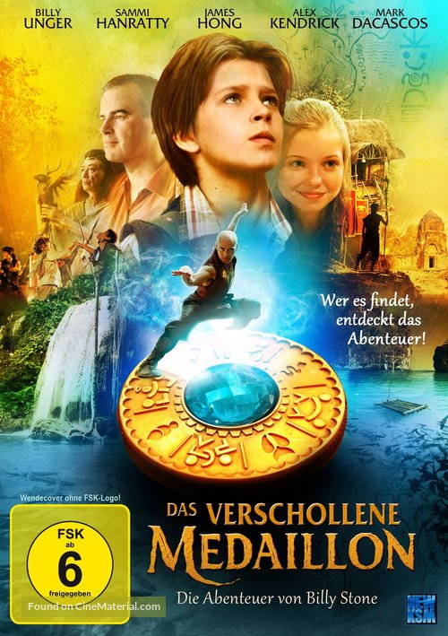 The Lost Medallion: The Adventures of Billy Stone - German DVD movie cover