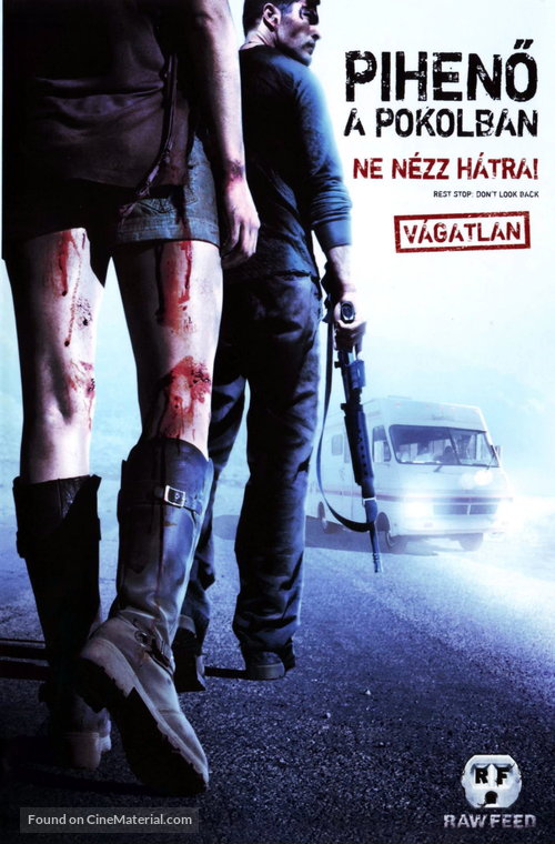 Rest Stop: Don&#039;t Look Back - Hungarian DVD movie cover