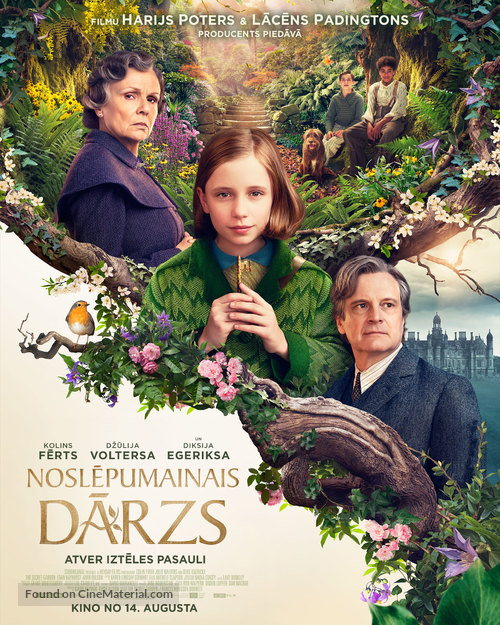 The Secret Garden - Latvian Movie Poster