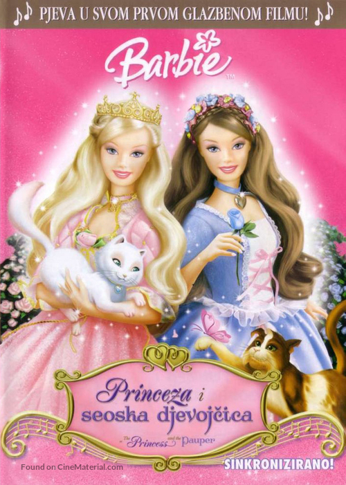 Barbie as the Princess and the Pauper - Croatian Movie Cover