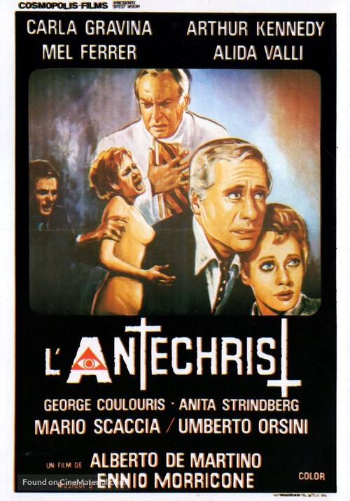 L&#039;anticristo - Belgian Movie Poster